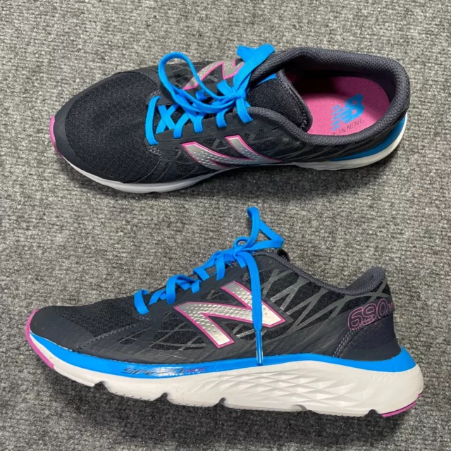 NEW BALANCE SNEAKERS Womens 11 Blue Pink 690 v4 Running Shoes