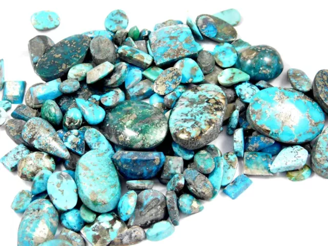 100% Natural Irani Turquoise Mix Size Wholesale Lot Loose Jewelry Gemstones