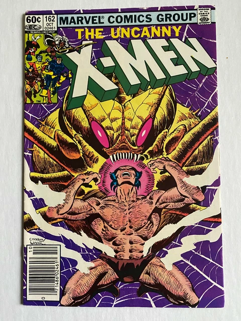 Uncanny X-Men # 162 VF 8.0 Wolverine vs Brood (Marvel 10/82) Newsstand