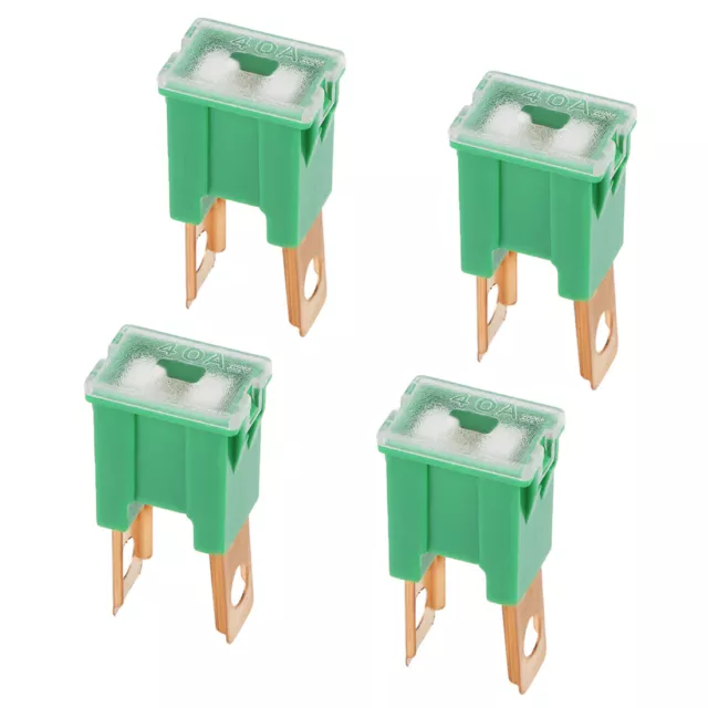 Automobile Cartuche Fusible 32V 40A Mâle Borne Lame J Boîte Voiture Camion 4Pcs