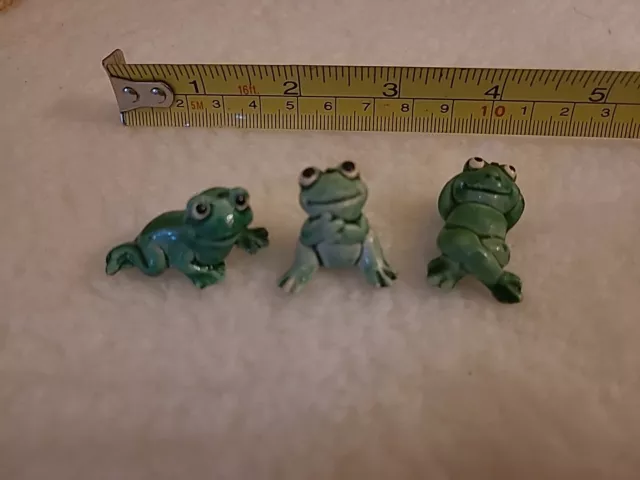 Vintage Collectable Porcelain Frogs