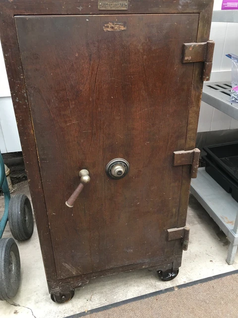 Antique Victor Certified Floor Safe