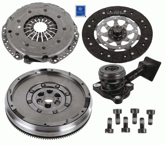 BMW 1 3 5 X3 CLUTCH KIT & DUAL MASS TO SOLID FLYWHEEL 04-11 M47 E46 E87 E90 E60