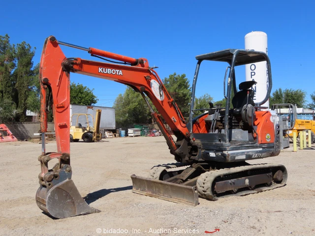 2004 Kubota KX71-3 Mini Hydraulic Excavator Rubber Tracks Backhoe Diesel