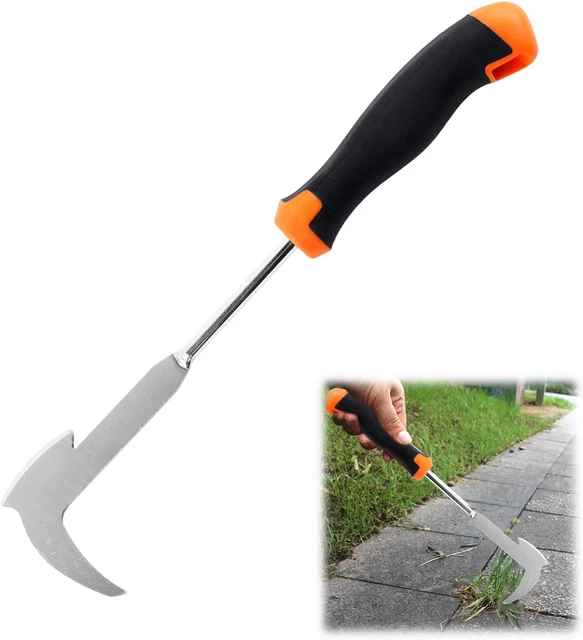 Estirpatore Erbacce WORKPRO 2 Pezzi - Manico Legno, Lama Acciaio, Per Giardino - Foto 3