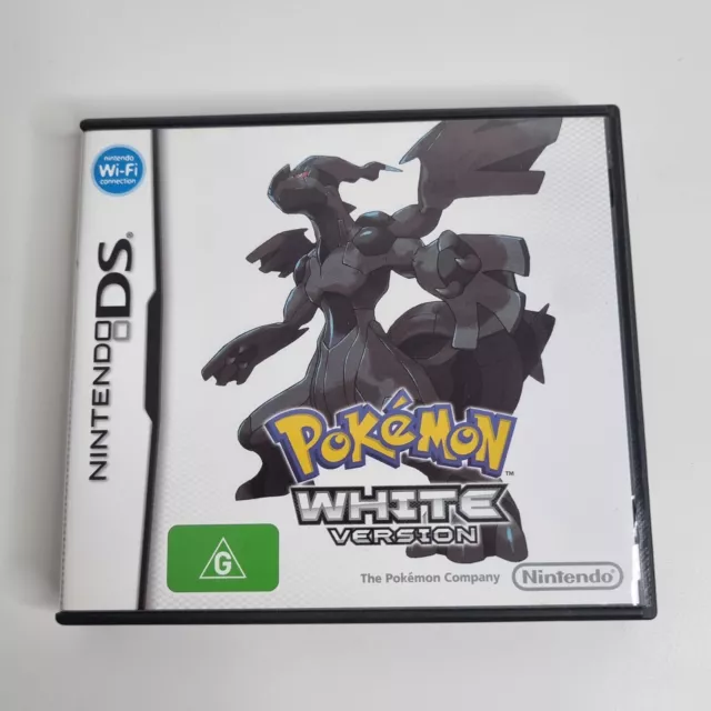 Pokemon White Version - Nintendo DS - Complete - AUS - VGC - Free Tracked Post