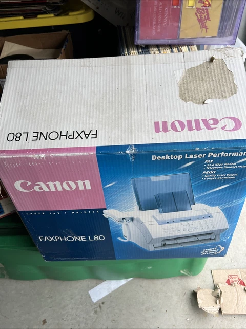Canon FaxPhone L80 New in Open Box Fax Machine Printer Laser