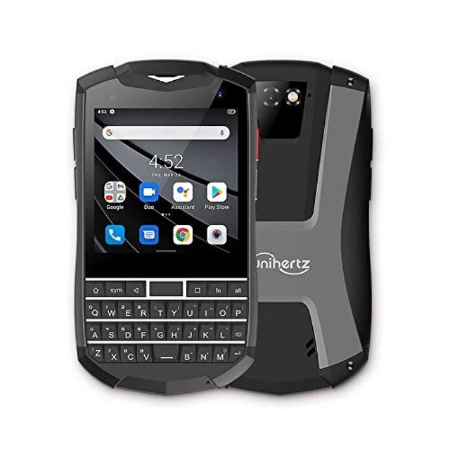 Unihertz Atom Smartphone 4G Robusto Piccolissimo - Sbloccato, Android 9.0, 4GB/64GB, Nero