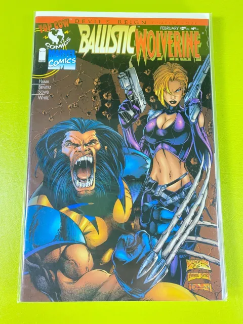 Ballistic Wolverine #1 Devil's Reign Chapter Four Top Cow NM 9.4 1st Print Marve