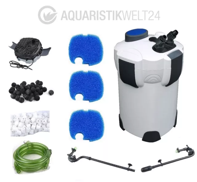 AquaOne Filtre Externe Aquarium HW-304A Filtre 2000 L/H 1000l Pompe 2