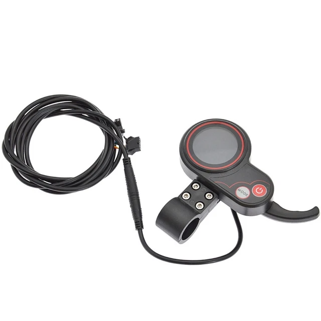 LH100,24V/36V/48V/60V E-bike Display Thumb Throttle 2 In 1 Speedometer Control