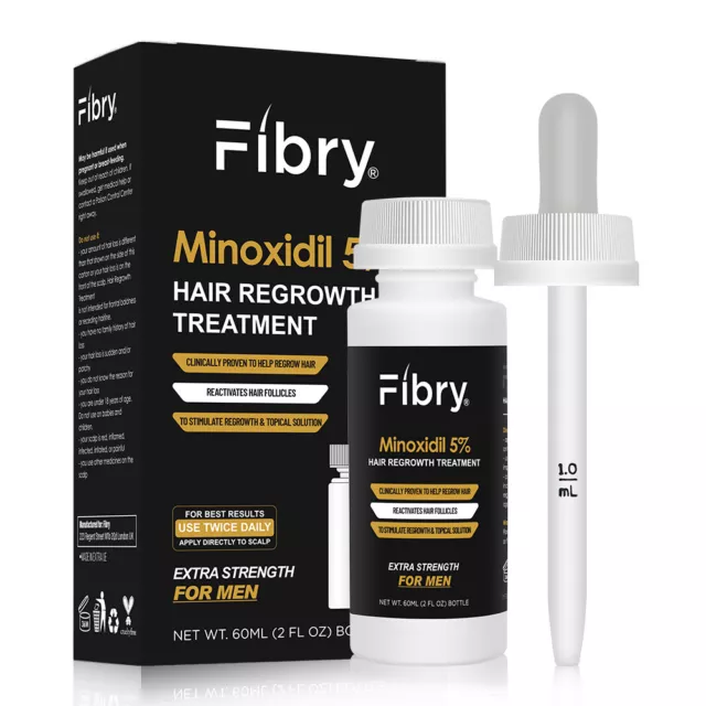 Fibry  5% + BIOTINA + CAFFEINA, TRATTAMENTO PER LA RICRESCITA DEI CAPELLI