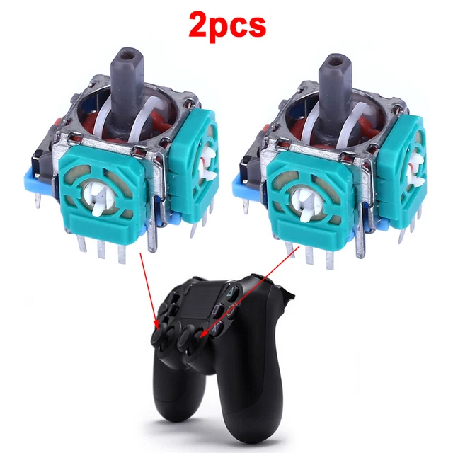 10-Pack 3D Analog Stick Sensor Joystick Module – Replacement For PS2, PS3, Xbox 360 Controllers