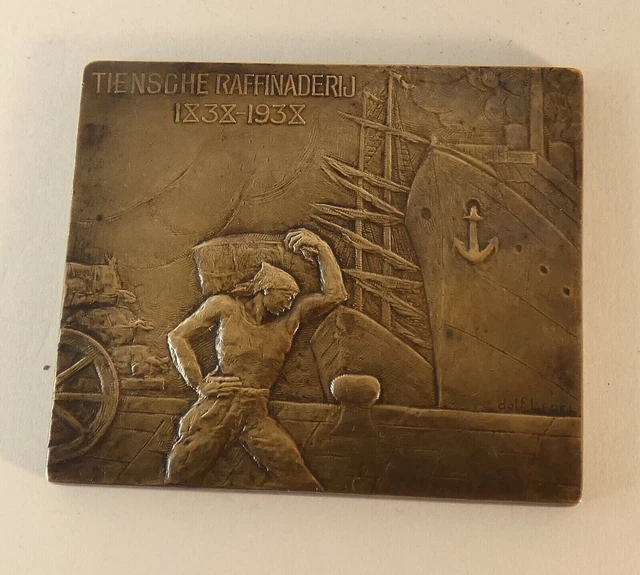 Médaille Art Déco Paris 1963 - 1er Prix Concours, Bronze 80mm, Qualité SUP, France