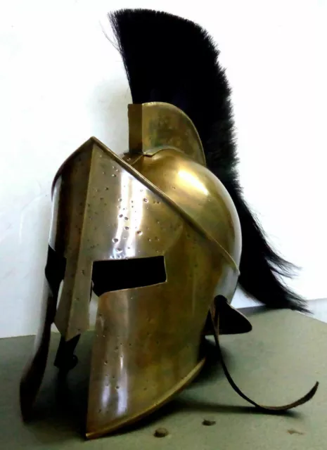 300 King Leonidas Spartan head Helmet Warrior Costume Medieval Style Helmet Gift