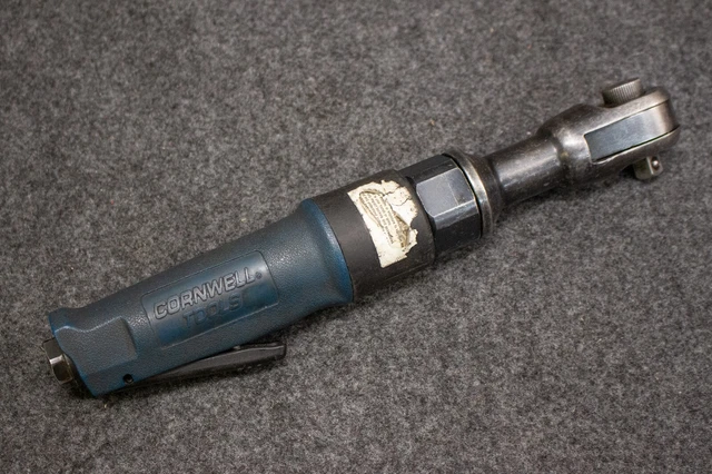 Cornwell Tools 3/8" Drive Pneumatic Air Ratchet Blue Power CAT-5000HD
