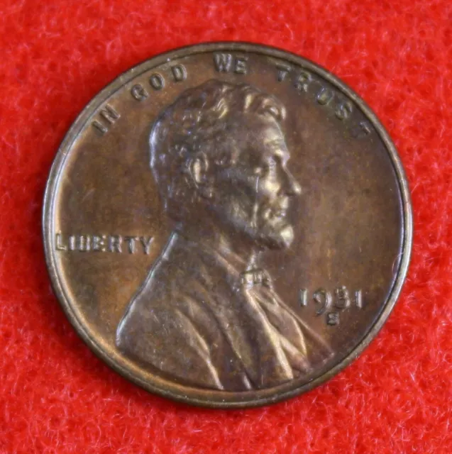 1931-S Lincoln Wheat Cent Penny High Grade Coin LW2470