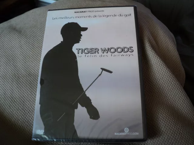 Rare! Dvd Neuf "Tiger Woods, Le Felin Des Fairways - Les Meilleurs Moments De La