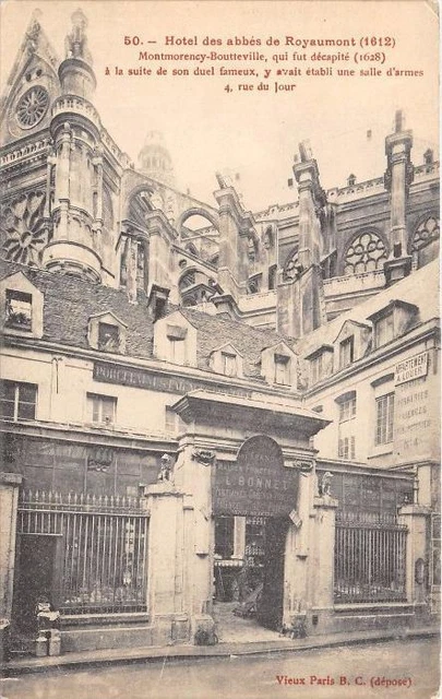 Cpa 95 Hotel Des Abbes De Royaumont Montmorency Boutteville