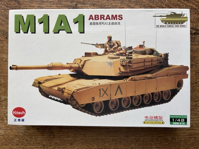 Char miniature 1/48 en résine WARTANKS Tank M1A1 Abrams WTAT04A