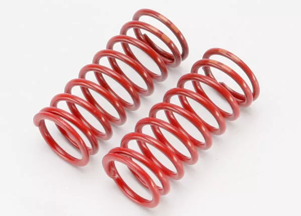 Traxxas TRX5649 Spring, Shock Absorber (Red) Long (GTR) (5.4 Rate Double Orange