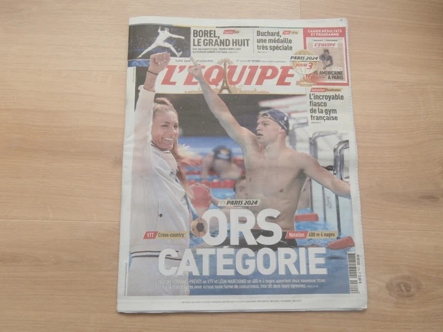 JO-2024] Marchand et Ferrand-Prévot intouchables et en or | Le Quotidien
