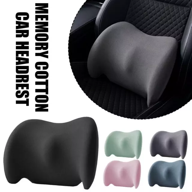 Travel Car Seat Head Neck Rest Memory Pillow Cushion Pad HeadRest BackSupport✨1
