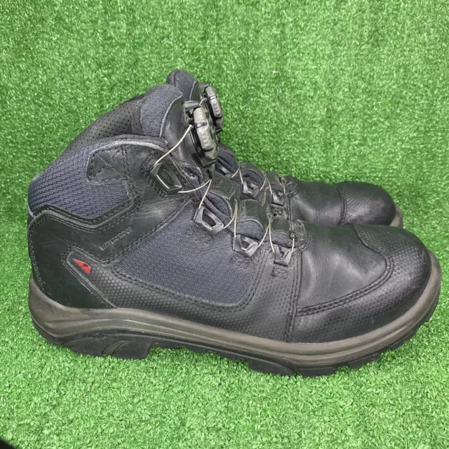 Red Wing Shoes Boots Mens 11 Tradesman Waterproof Hiker Boot 6614 Black Leather