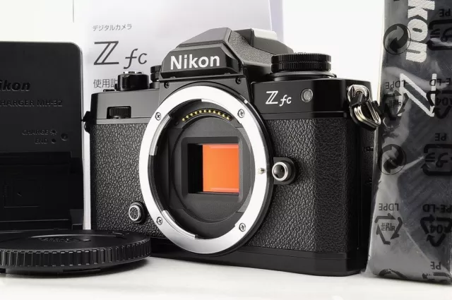 [Top Mint SC 202] Nikon Z fc 20.9MP Mirrorless Digital Camera Body Black w/Strap