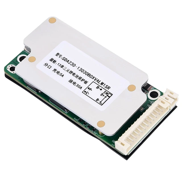 BMS ELECTRIC BICYCLES Battery Management System Green PCB Single Cell ...