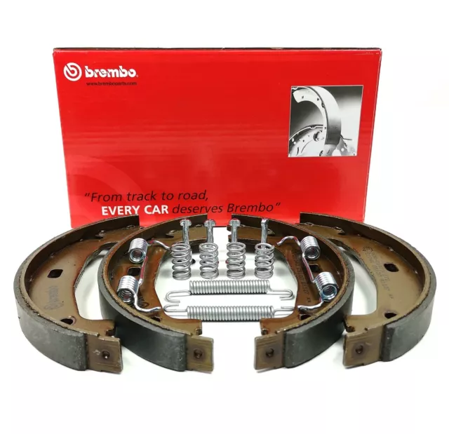 ORIGINAL BREMBO Bremsbacken Satz Handbremse Hinten BMW 1er 3er E46 MIT ZUBEHÖR