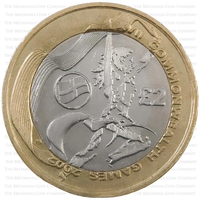 2002 COMMONWEALTH GAMES 2 pound coin, (England) £10.00 PicClick UK 2002 COMMONWEALTH GAMES 2 pound coin, (England) £10.00 PicClick UK