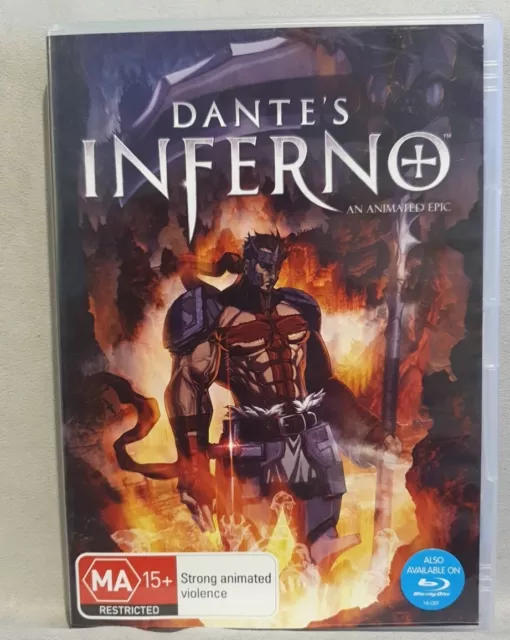 Dvd Filme Inferno de Dante: Uma Animação Épica