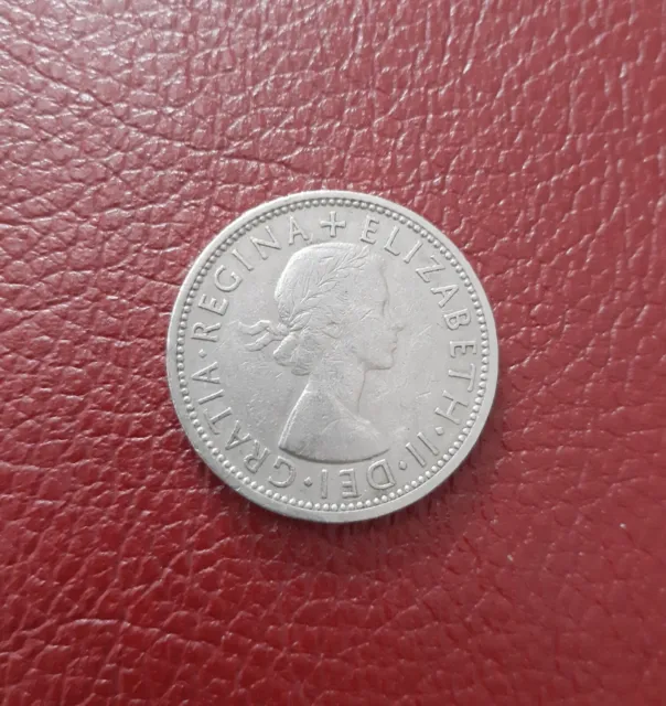 1966 United Kingdom Two Shillings Queen Elizabeth II, VF