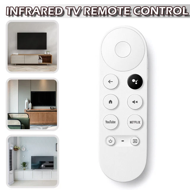 Nouveau remplacement G9N9N pour Chromecast avec télécommande Google TV Voice A