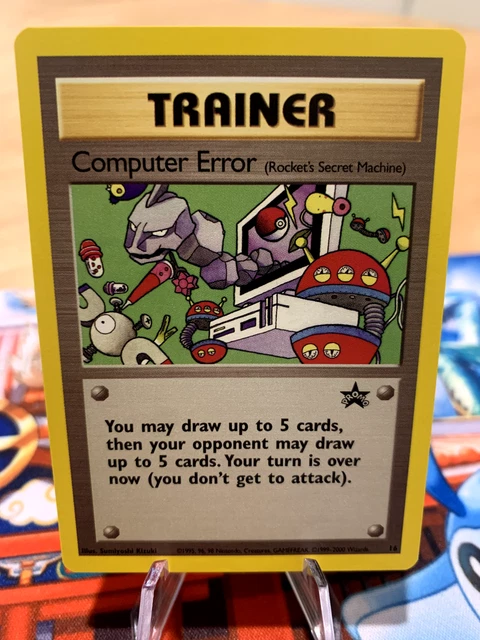 Computer Error #16 - Black Star Promo - WoTC Pokemon Card - NM