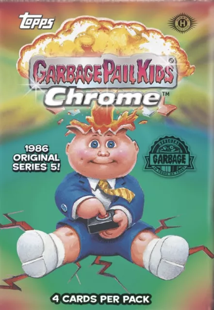 * NEW * 2022  Garbage Pail Kids Chrome Series 5 Complete Your Set GPK 5TH U Pick
