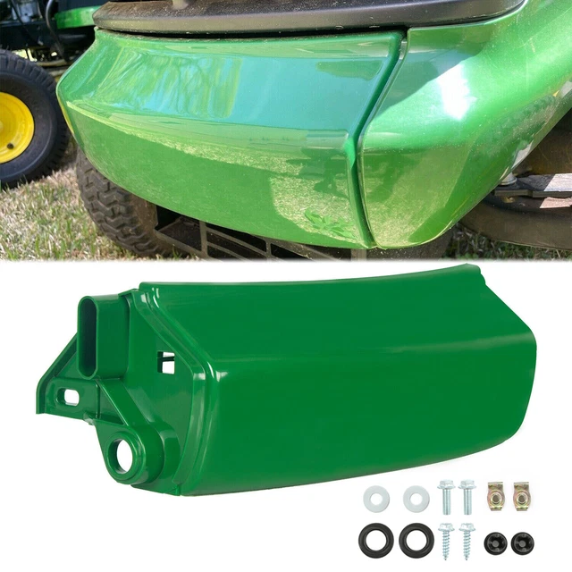 ECOTRIC Frontstoßstange Für John Deere Rasentraktoren LT-Serie – Ersetzt AM128998 – Inkl. Montage-Hardware – Aus Robustem PC/ABS-Kunststoff