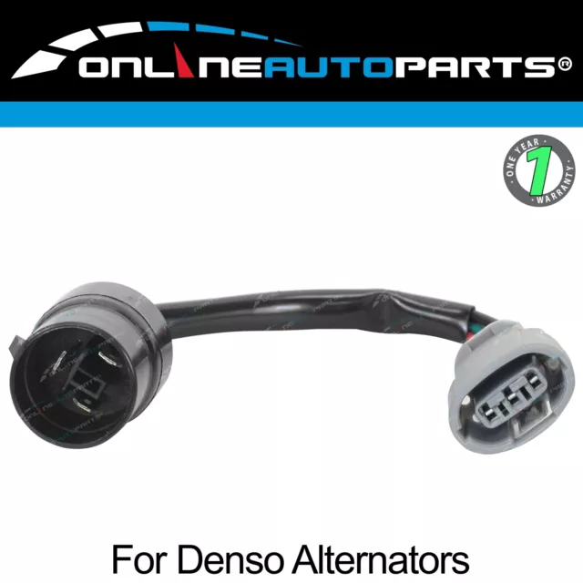 Alternator Connector Adapter Plug for Toyota Hilux Landcruiser Hiace & Denso
