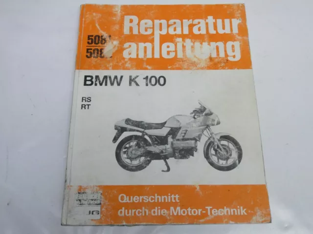 Manual de Reparación BMW K 100 Rs & Rt