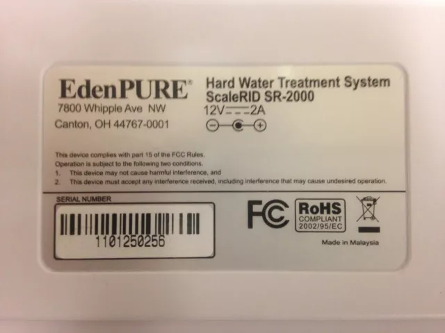 Edenpure ScaleRid SR-2000 Hard Water Treatment System 3
