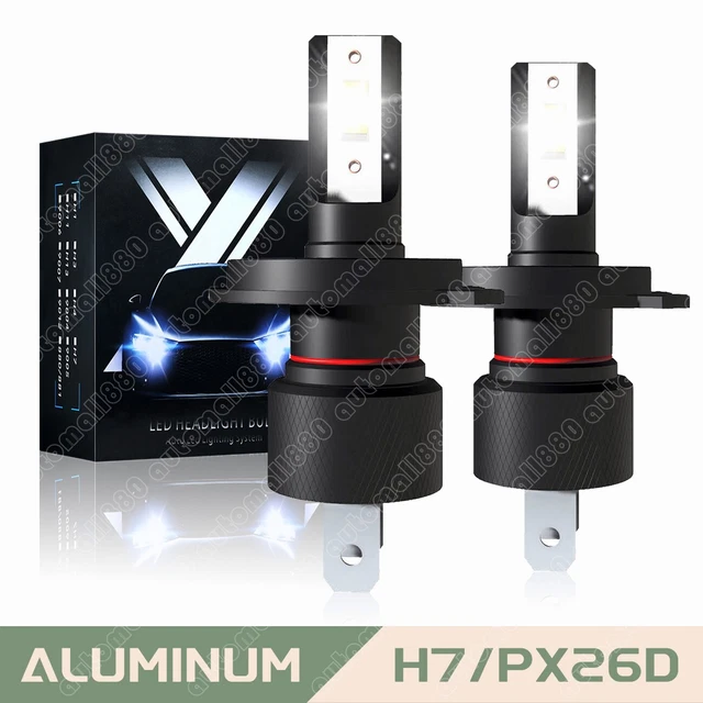 BSTAUGTO H7 LED Headlights Bulbs Conversion Kit 6000K Bright White Plug And Play