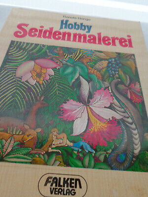 1 libro de patrón de seidenmalerei renate henge/halcones-Verlag