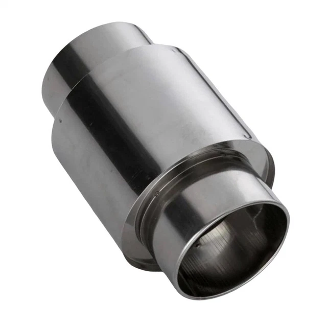 Stainless Steel Stove Pipe Flue Extension Tube Adapter for Wood Burning