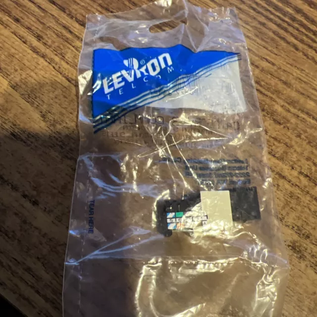 Leviton - CAT 3 - Connector - 41108-RI3  Snap In Jack - Ivory
