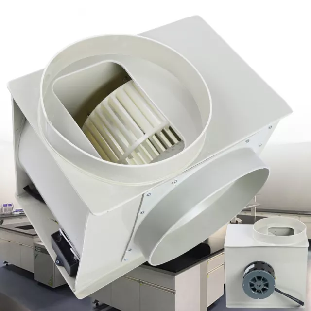 Fit Anti-corrosion Laboratory Fume Hood 300W PP250 Centrifugal Blower Fan