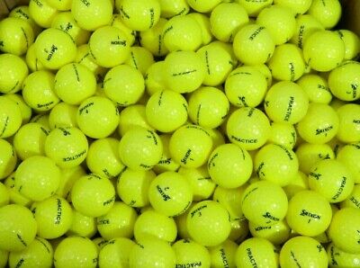 New 6 Dozen Srixon Z Star Practice Yellow 72 Golf Balls Zstar Hi Zis Yellow 2
