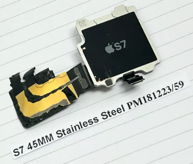 Apple Watch Series 7 45mm A2478 Stainless Steel GPS LTE MotherBoard (With issue)