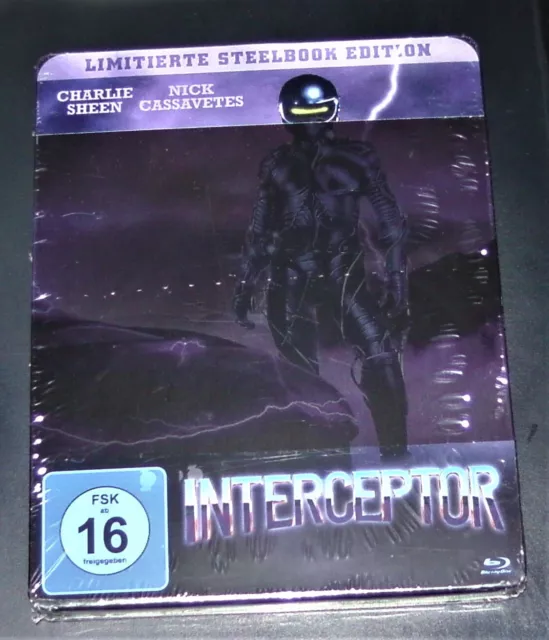 Interceptor The Wraith Uncut Con Charlie Sheen blu ray Limitada steelbook Nueva