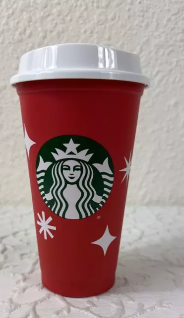 Starbucks Holiday Red Cup Travel Coffee Cup 25 Years of Holiday Cup Cheer